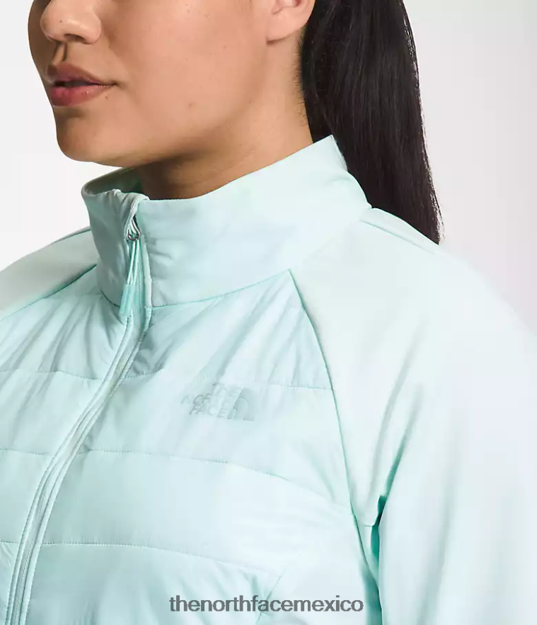 The North Face ropa NFHLJL1146 claraboya azul mujer además de chaqueta híbrida de refugio cove