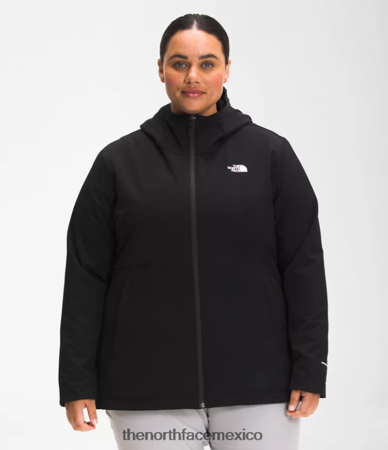 The North Face ropa NFHLJL1176 negro mujer sudadera con capucha de shelbe raschel