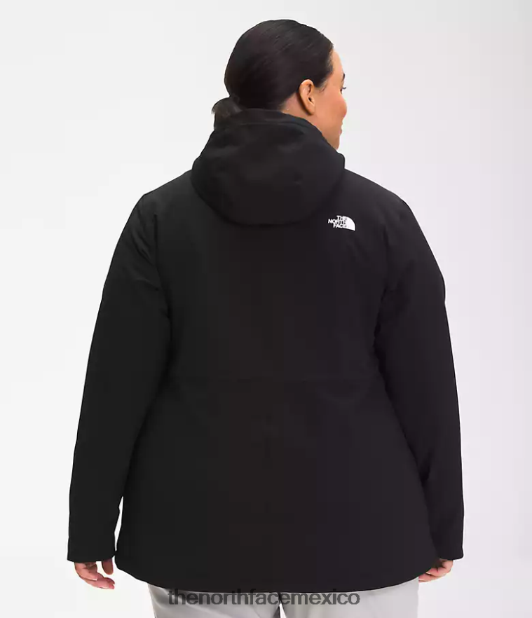 The North Face ropa NFHLJL1176 negro mujer sudadera con capucha de shelbe raschel