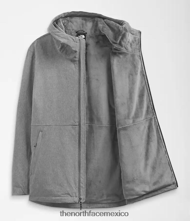 The North Face ropa NFHLJL1177 tnf gris medio jaspeado mujer sudadera con capucha de shelbe raschel