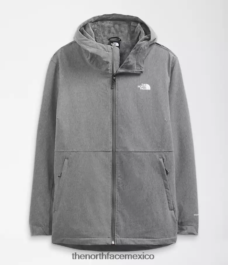 The North Face ropa NFHLJL1177 tnf gris medio jaspeado mujer sudadera con capucha de shelbe raschel