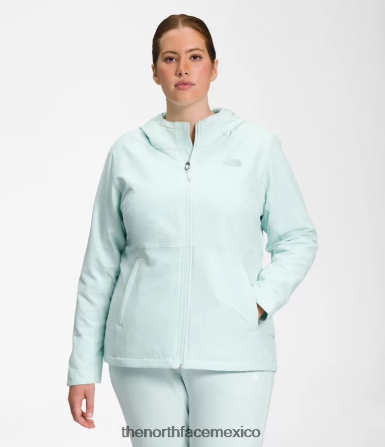 The North Face ropa NFHLJL1178 claraboya azul mujer sudadera con capucha de shelbe raschel
