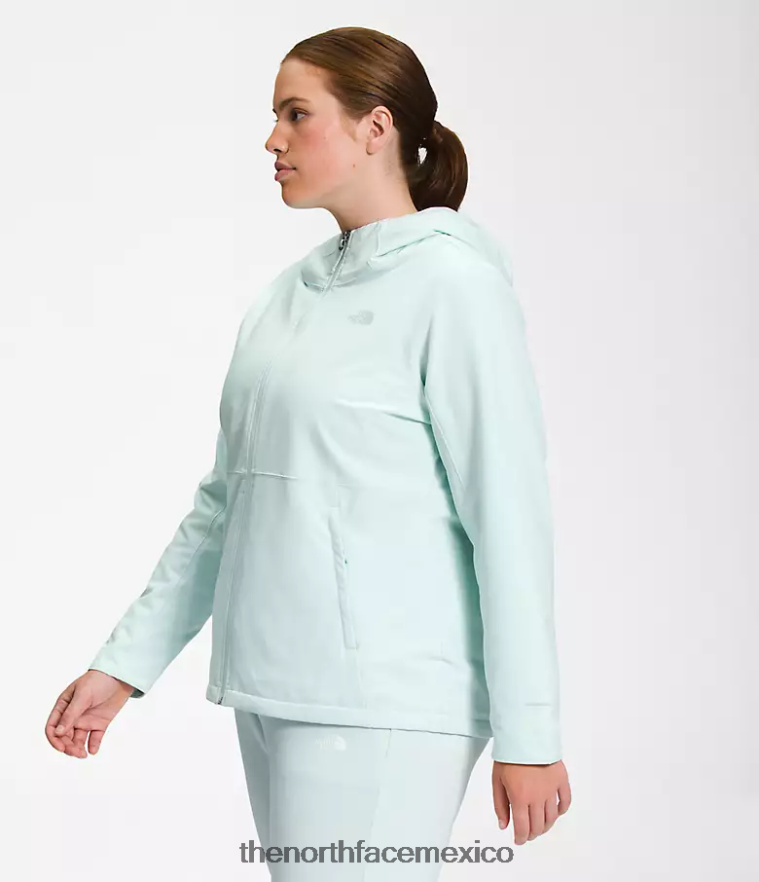 The North Face ropa NFHLJL1178 claraboya azul mujer sudadera con capucha de shelbe raschel