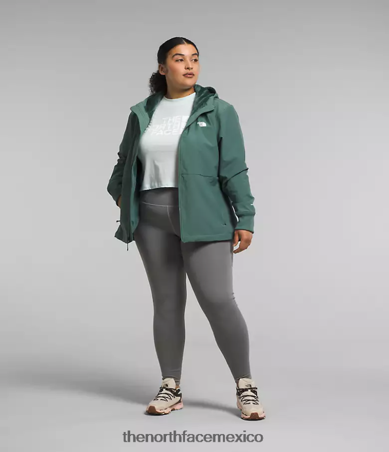The North Face ropa NFHLJL245 sabio oscuro mujer sudadera con capucha de shelbe raschel