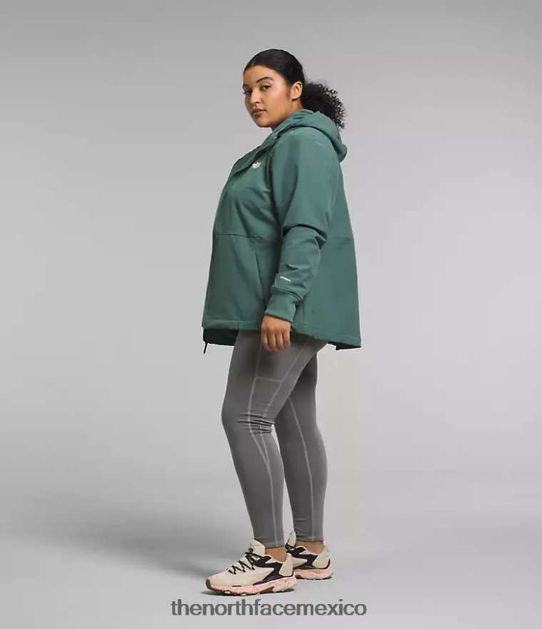 The North Face ropa NFHLJL245 sabio oscuro mujer sudadera con capucha de shelbe raschel