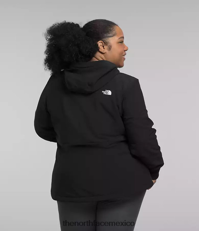 The North Face ropa NFHLJL246 negro mujer sudadera con capucha de shelbe raschel