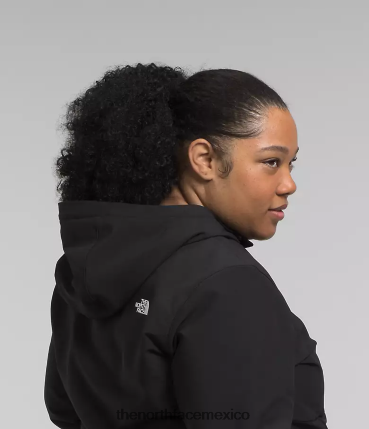 The North Face ropa NFHLJL246 negro mujer sudadera con capucha de shelbe raschel