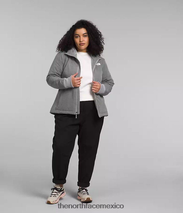 The North Face ropa NFHLJL247 tnf gris medio jaspeado mujer sudadera con capucha de shelbe raschel
