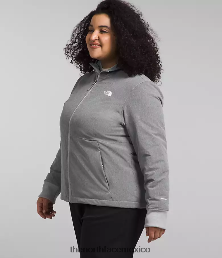 The North Face ropa NFHLJL247 tnf gris medio jaspeado mujer sudadera con capucha de shelbe raschel