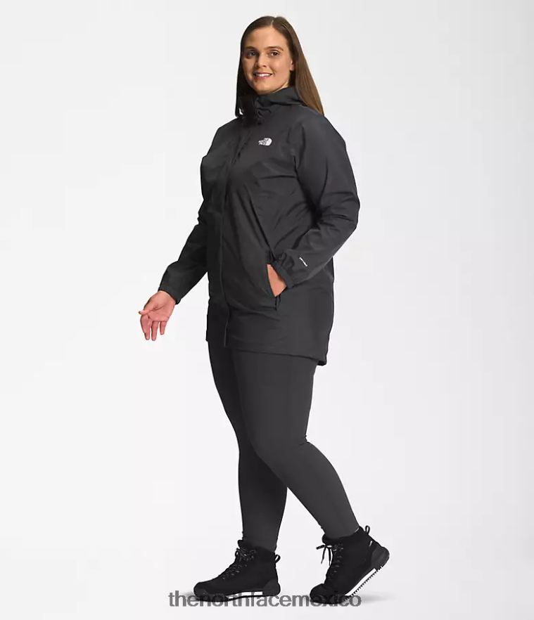 The North Face ropa NFHLJL436 gris asfalto mujer más parka antora