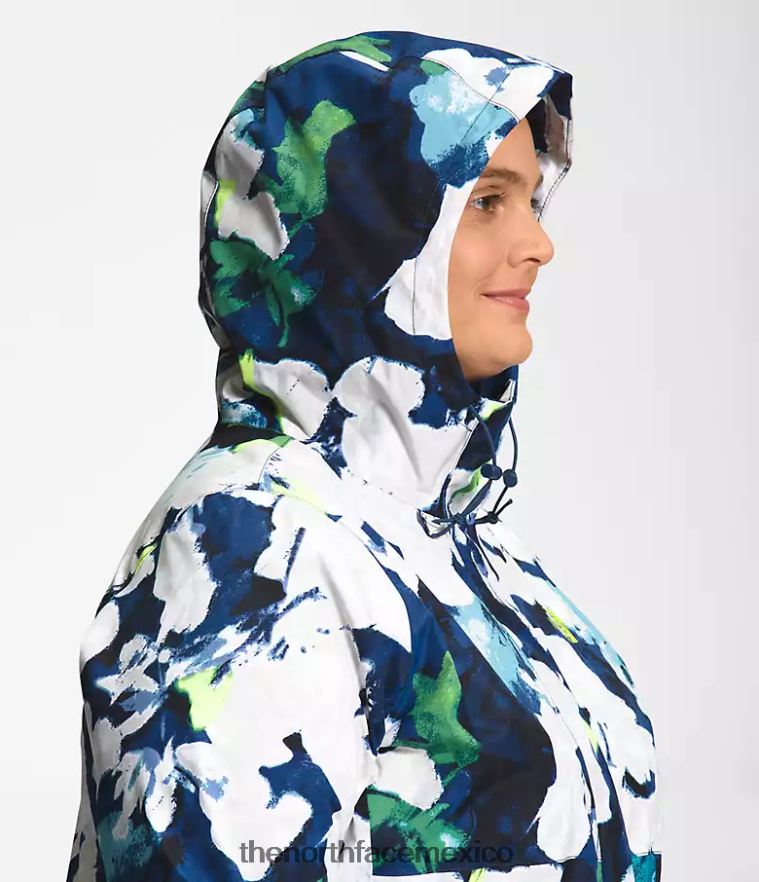 The North Face ropa NFHLJL437 estampado floral abstracto azul marino smmt mujer más parka antora