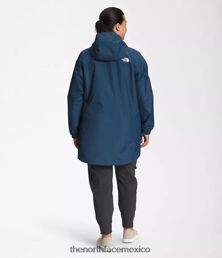 The North Face ropa NFHLJL438 azul sombreado mujer más parka antora