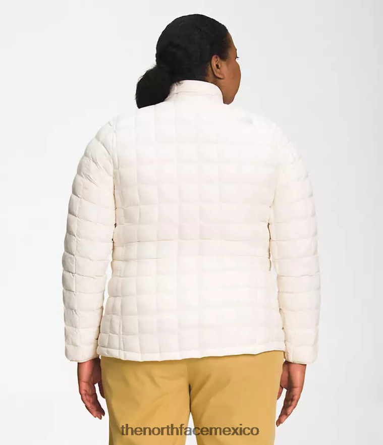 The North Face ropa NFHLJL53 gardenia blanca mujer plus chaqueta termoball eco 2.0