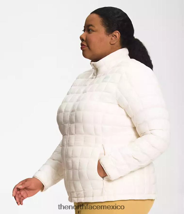 The North Face ropa NFHLJL53 gardenia blanca mujer plus chaqueta termoball eco 2.0