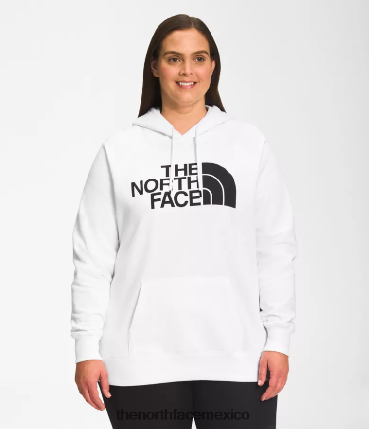 The North Face ropa NFHLJL57 tnf blanco/tnf negro mujer sudadera con capucha y media cúpula