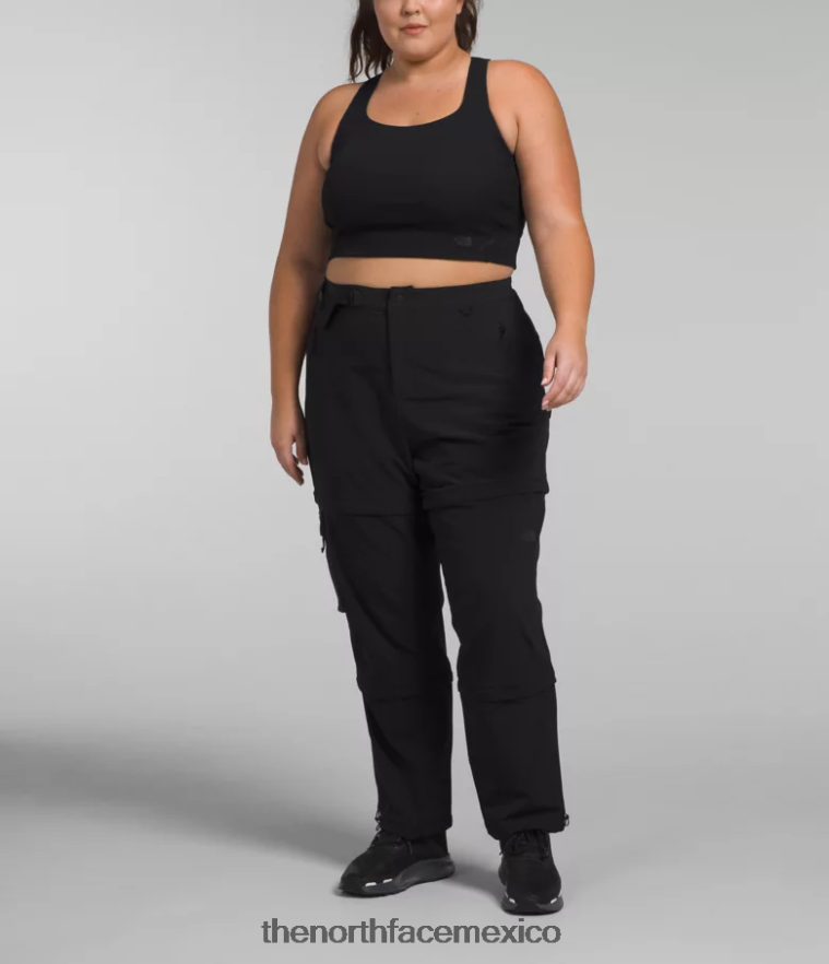 The North Face ropa NFHLJL59 negro mujer pantalones con cremallera bridgeway
