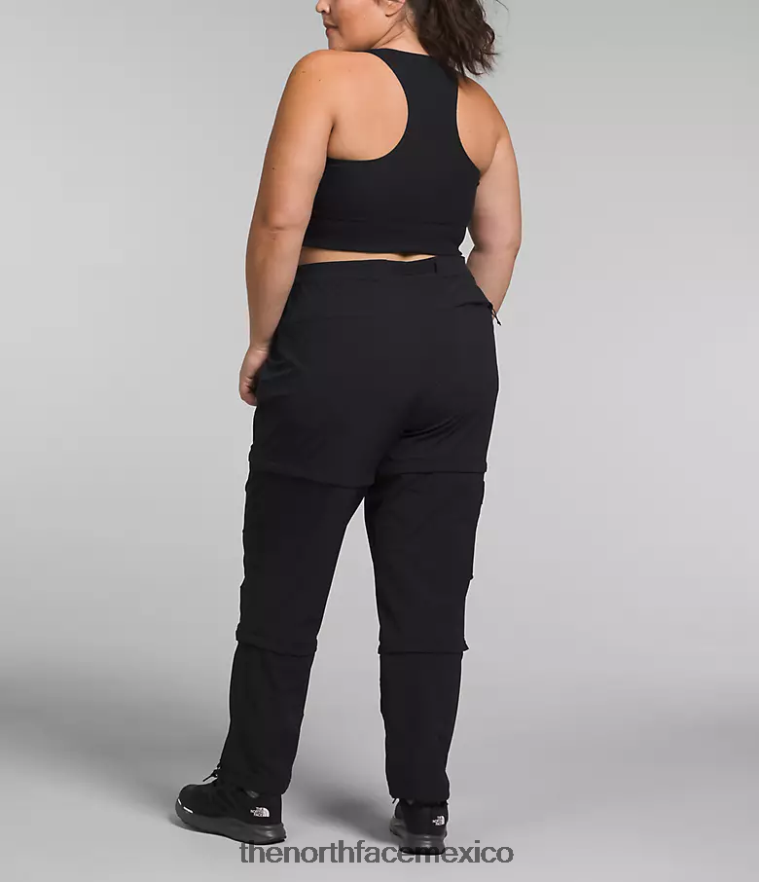 The North Face ropa NFHLJL59 negro mujer pantalones con cremallera bridgeway