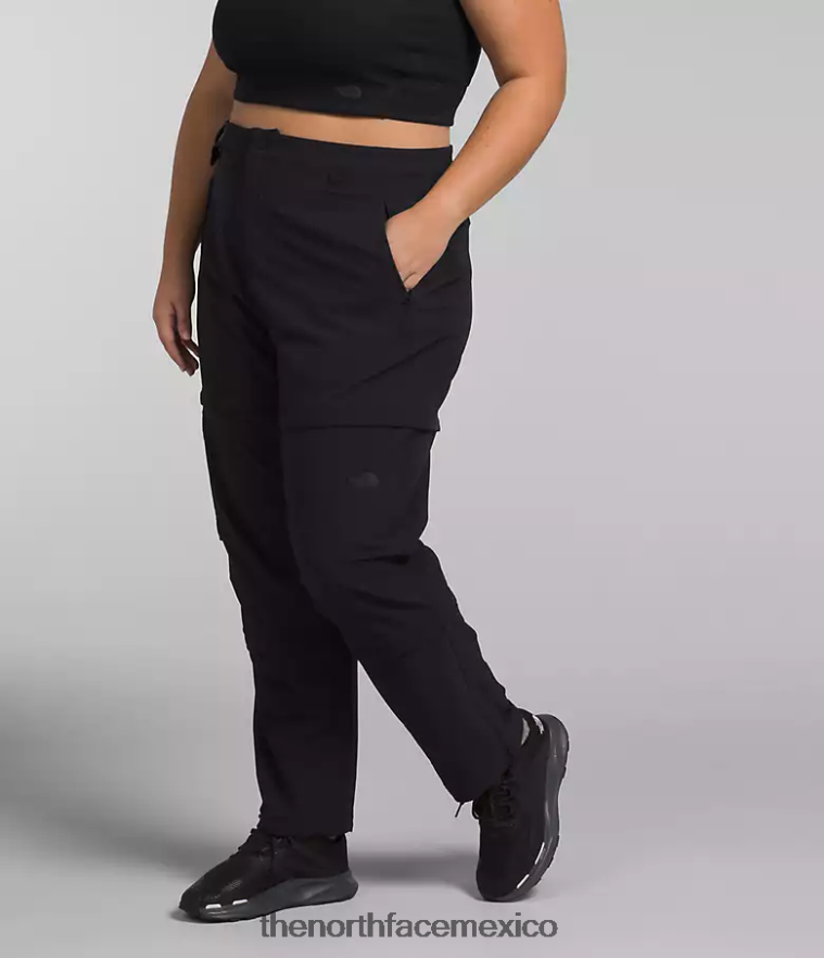 The North Face ropa NFHLJL59 negro mujer pantalones con cremallera bridgeway
