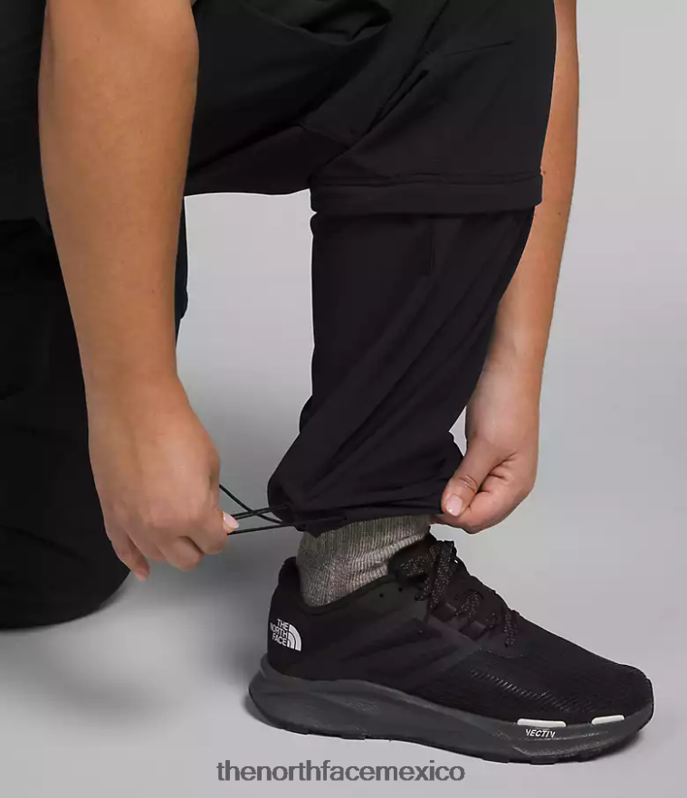 The North Face ropa NFHLJL59 negro mujer pantalones con cremallera bridgeway