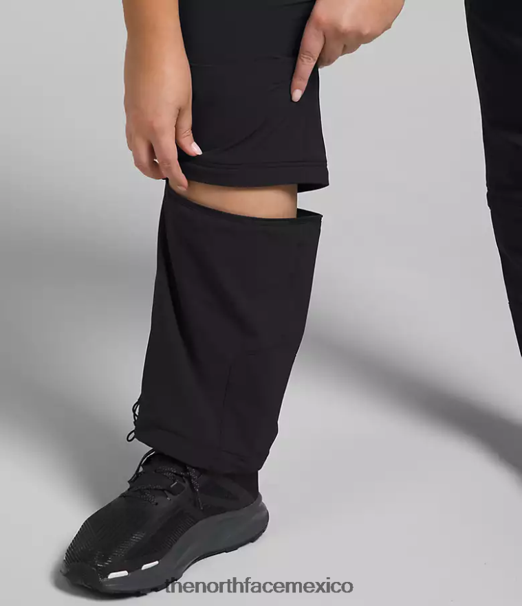 The North Face ropa NFHLJL59 negro mujer pantalones con cremallera bridgeway