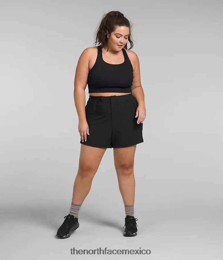 The North Face ropa NFHLJL59 negro mujer pantalones con cremallera bridgeway
