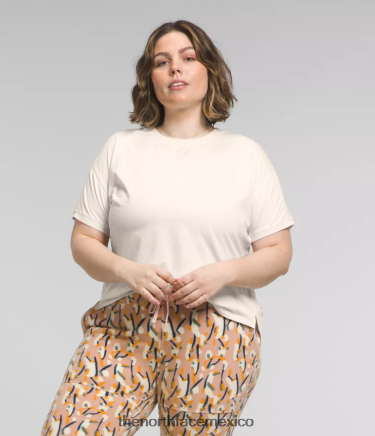 The North Face ropa NFHLJL622 gardenia brezo blanco mujer además de Dawndream de manga corta