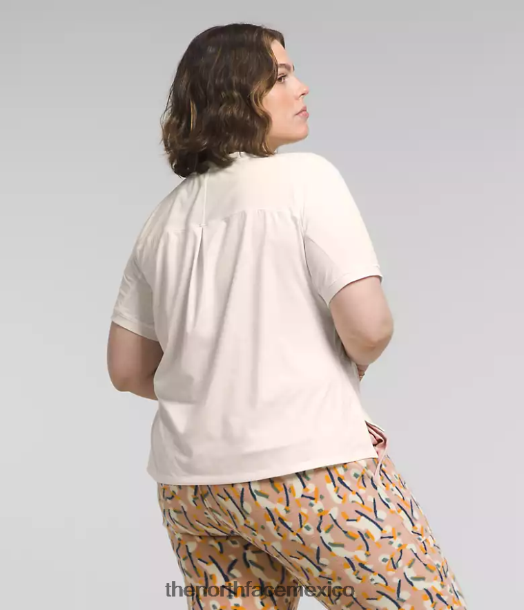 The North Face ropa NFHLJL622 gardenia brezo blanco mujer además de Dawndream de manga corta