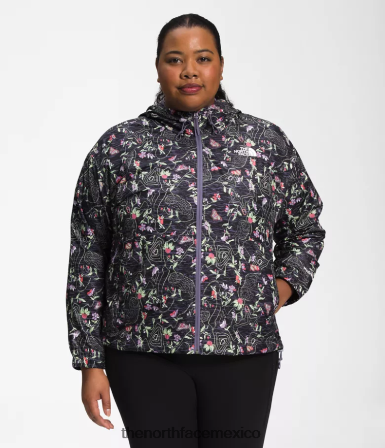 The North Face ropa NFHLJL734 tnf negro iwd imprimir mujer plus chaqueta hidrenalina 2000