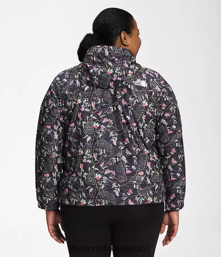 The North Face ropa NFHLJL734 tnf negro iwd imprimir mujer plus chaqueta hidrenalina 2000