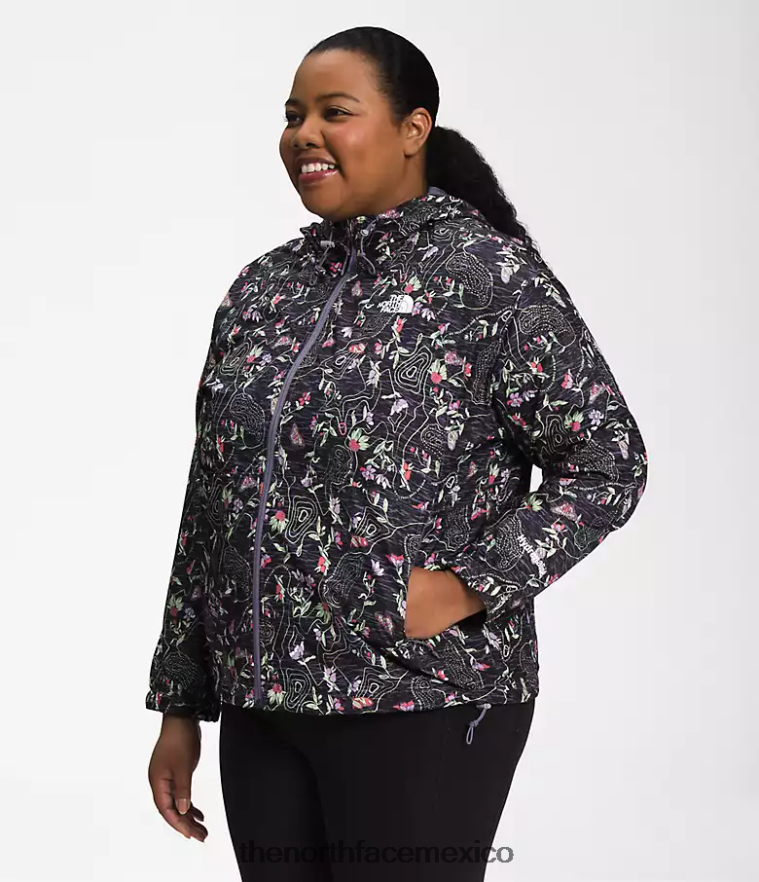 The North Face ropa NFHLJL734 tnf negro iwd imprimir mujer plus chaqueta hidrenalina 2000