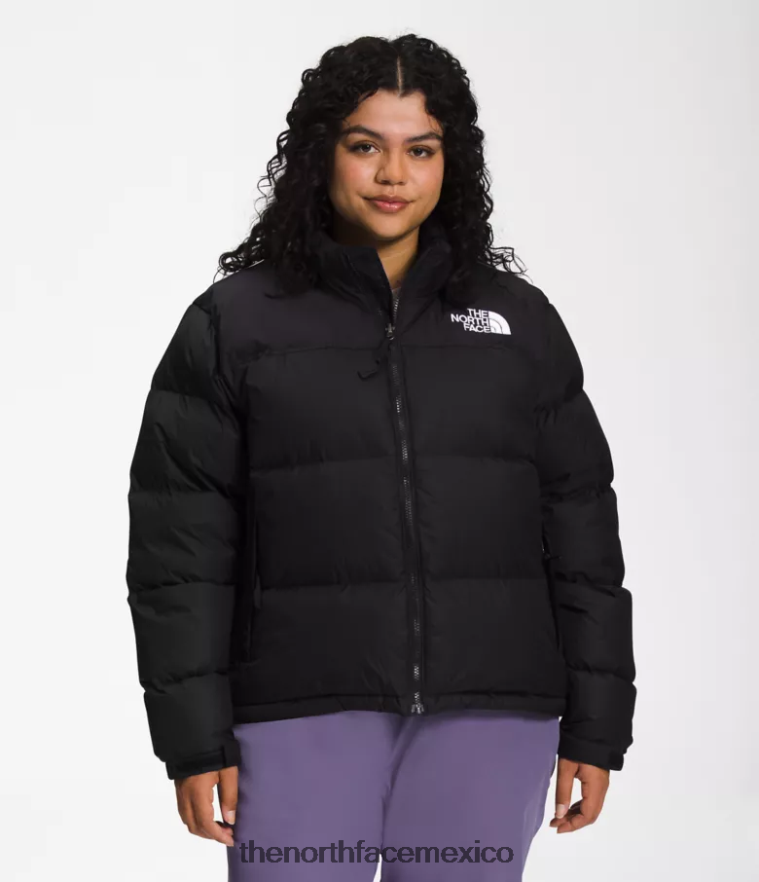 The North Face ropa NFHLJL796 tnf reciclado negro mujer chaqueta nuptse retro 1996