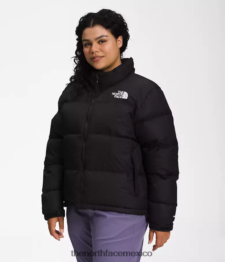 The North Face ropa NFHLJL796 tnf reciclado negro mujer chaqueta nuptse retro 1996