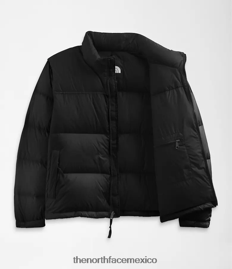 The North Face ropa NFHLJL796 tnf reciclado negro mujer chaqueta nuptse retro 1996