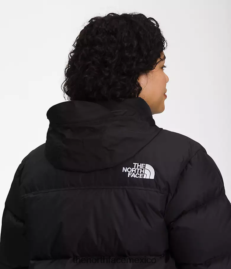 The North Face ropa NFHLJL796 tnf reciclado negro mujer chaqueta nuptse retro 1996