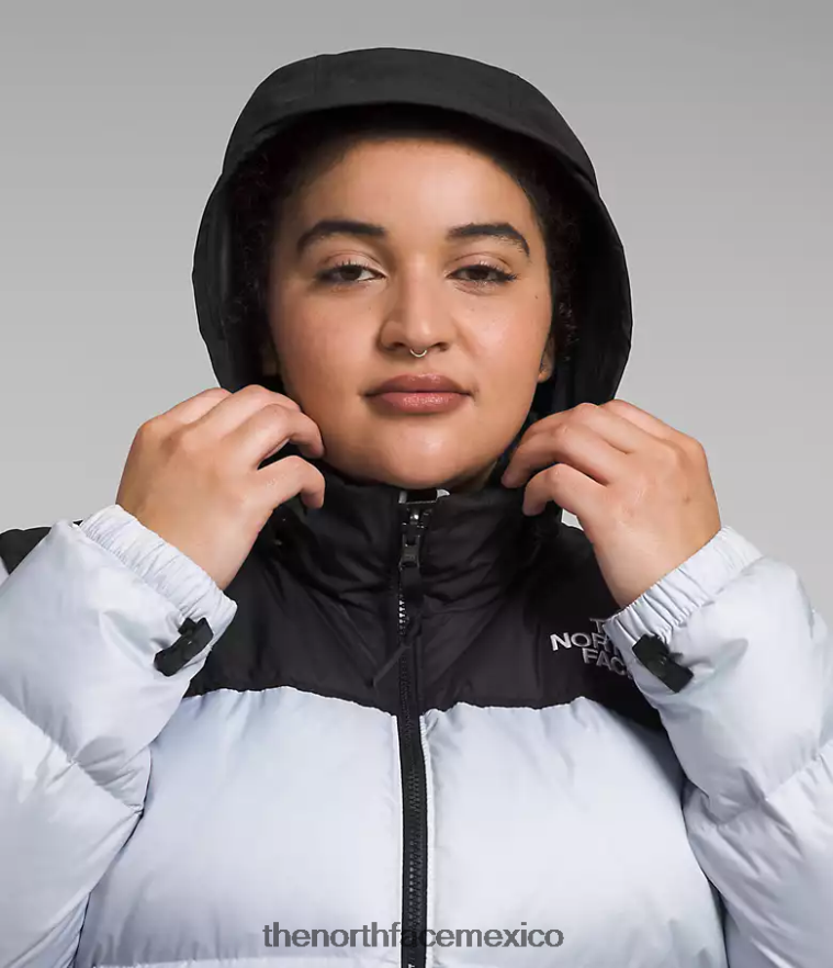 The North Face ropa NFHLJL797 bígaro polvoriento/tnf negro mujer chaqueta nuptse retro 1996