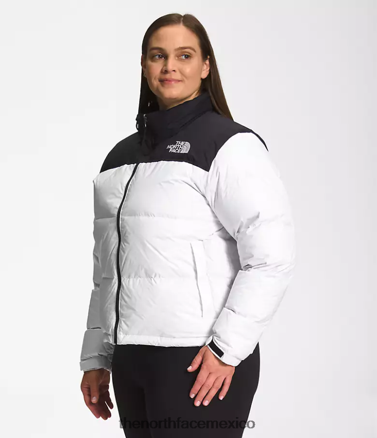 The North Face ropa NFHLJL798 blanco mujer chaqueta nuptse retro 1996