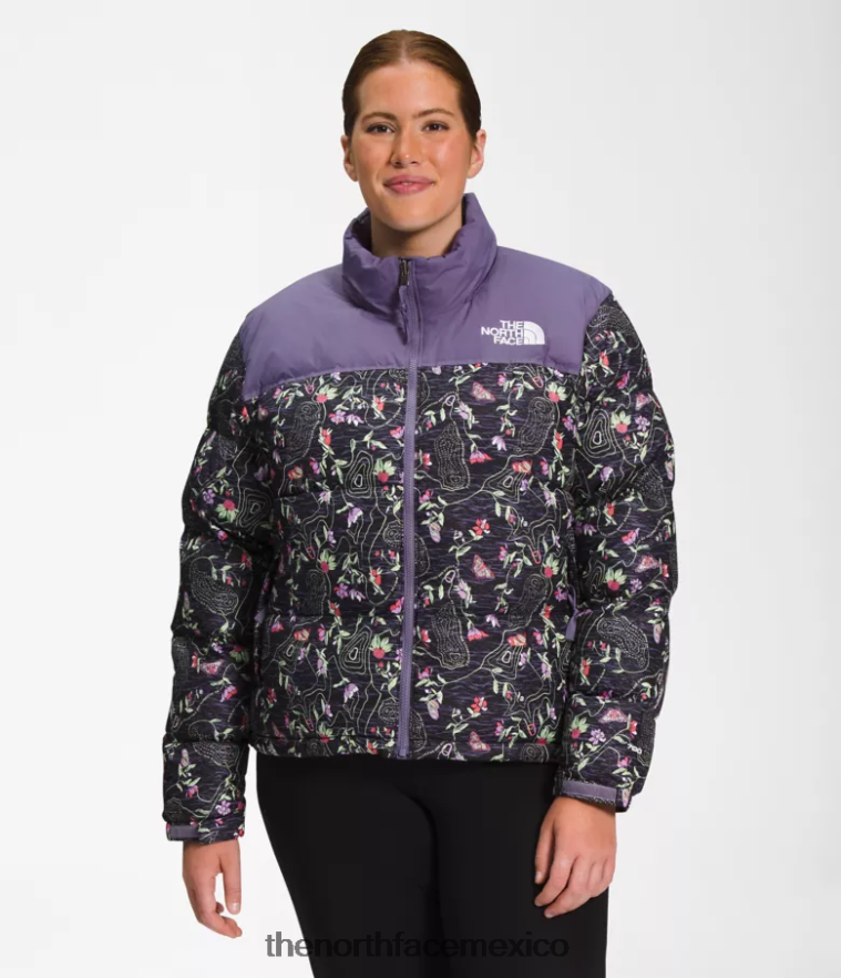 The North Face ropa NFHLJL801 tnf negro iwd imprimir mujer chaqueta nuptse retro 1996