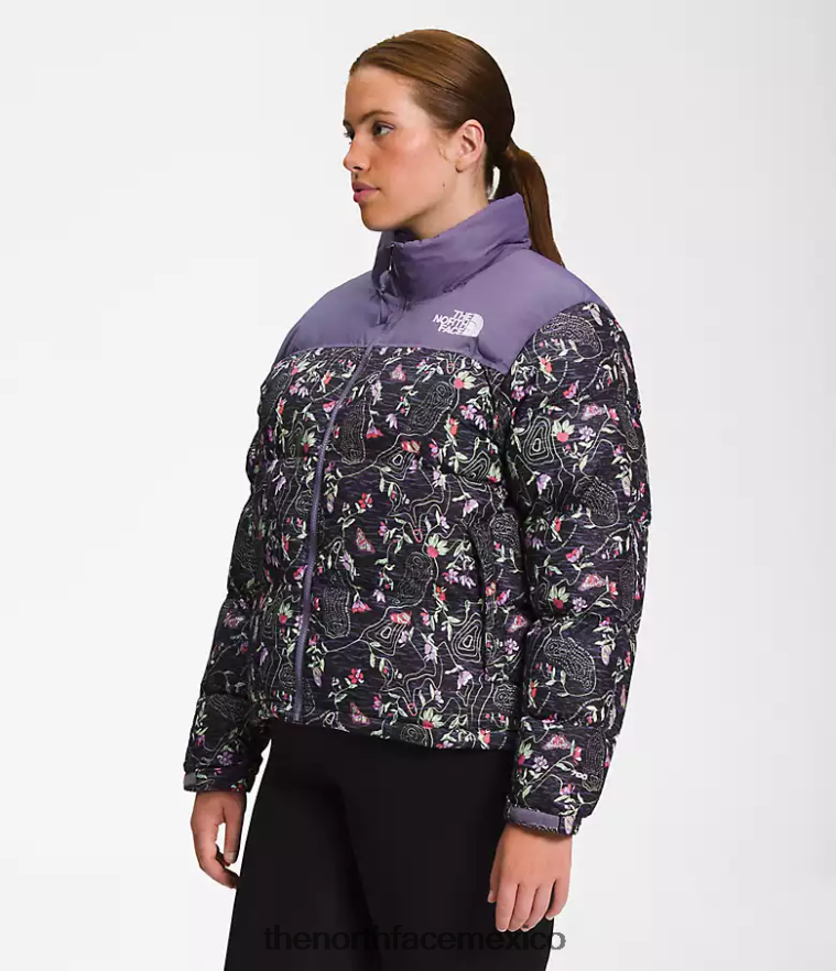 The North Face ropa NFHLJL801 tnf negro iwd imprimir mujer chaqueta nuptse retro 1996