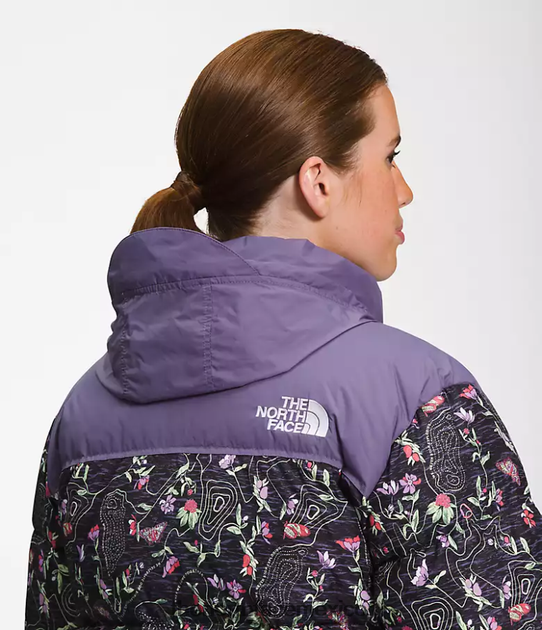The North Face ropa NFHLJL801 tnf negro iwd imprimir mujer chaqueta nuptse retro 1996