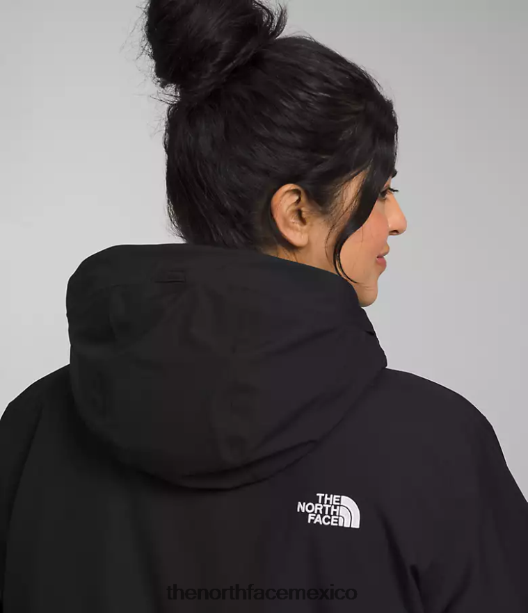 The North Face ropa NFHLJL965 negro mujer más parka ártica