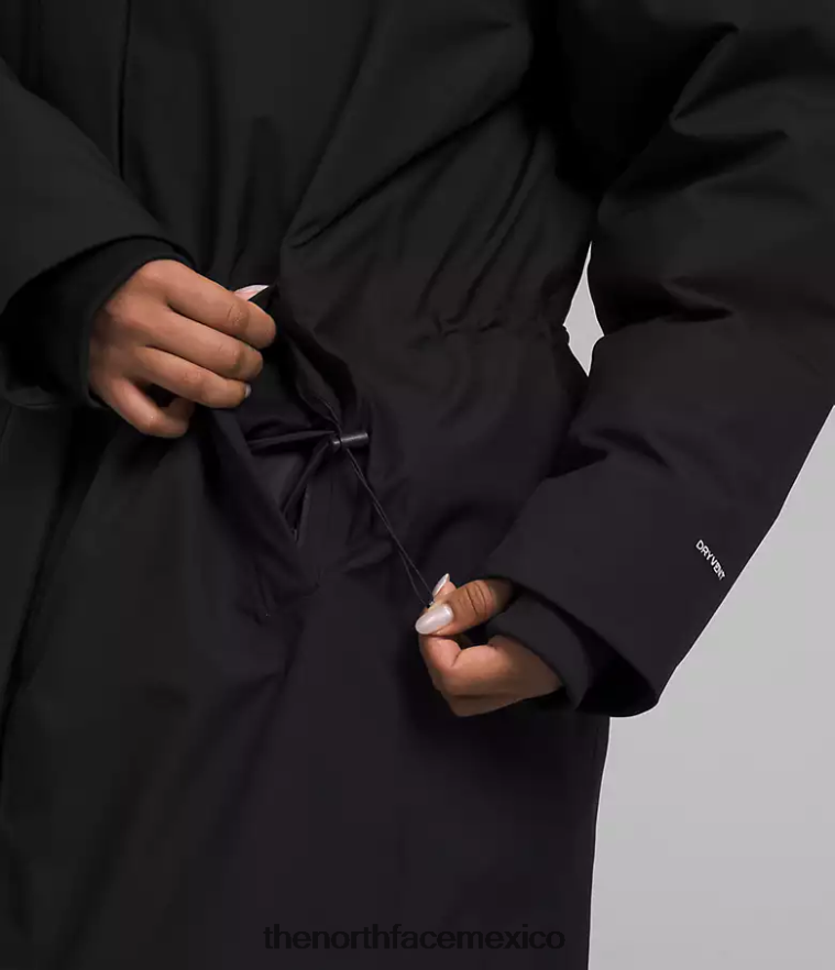 The North Face ropa NFHLJL965 negro mujer más parka ártica