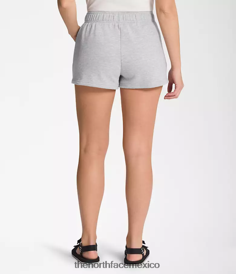 The North Face ropa NFHLJL1287 tnf gris claro jaspeado/tnf blanco mujer pantalones cortos de lana con media cúpula