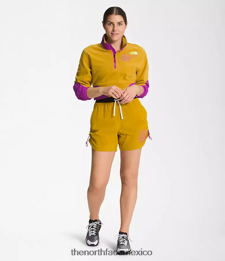 The North Face ropa NFHLJL626 amarillo flecha/blanco gardenia mujer pantalones cortos trailwear okt
