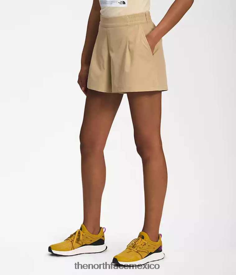 The North Face ropa NFHLJL682 piedra caqui mujer pantalones cortos estándar