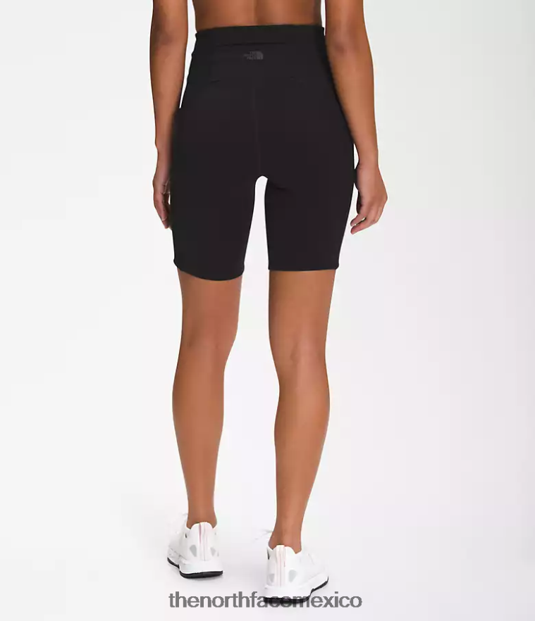 The North Face ropa NFHLJL809 negro mujer dune sky pantalones cortos ajustados de 9''