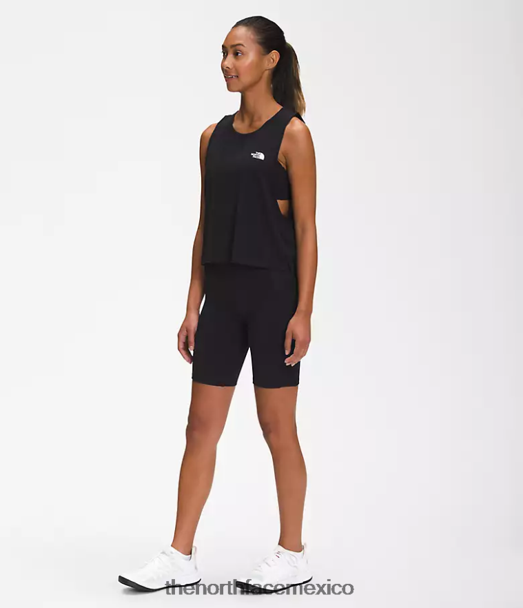 The North Face ropa NFHLJL809 negro mujer dune sky pantalones cortos ajustados de 9''