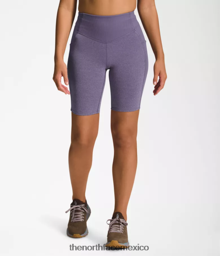 The North Face ropa NFHLJL810 brezo pizarra lunar mujer dune sky pantalones cortos ajustados de 9''