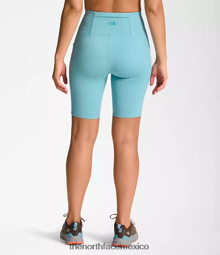 The North Face ropa NFHLJL811 Brezo de aguas de arrecife mujer dune sky pantalones cortos ajustados de 9''