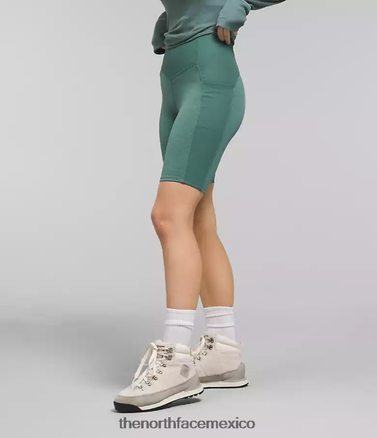 The North Face ropa NFHLJL812 brezo salvia oscuro mujer dune sky pantalones cortos ajustados de 9''