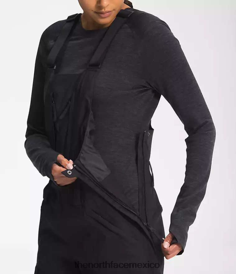 The North Face ropa NFHLJL944 negro mujer baberos libertad